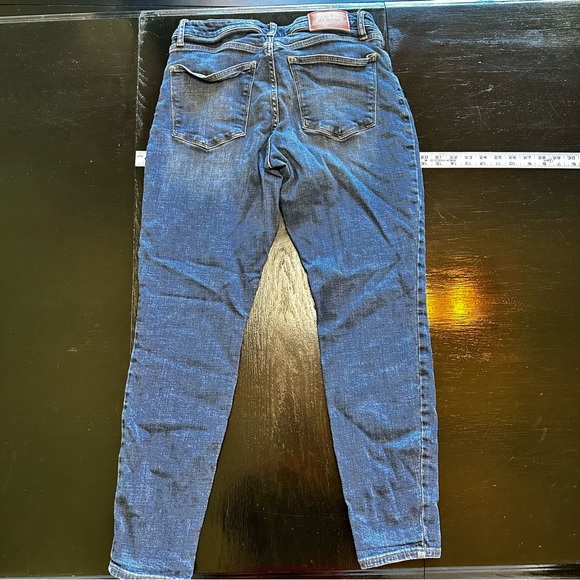 Lucky Brand Size 12 Skinny Fit Blue Jean Denim No Holes - Picture 7 of 10